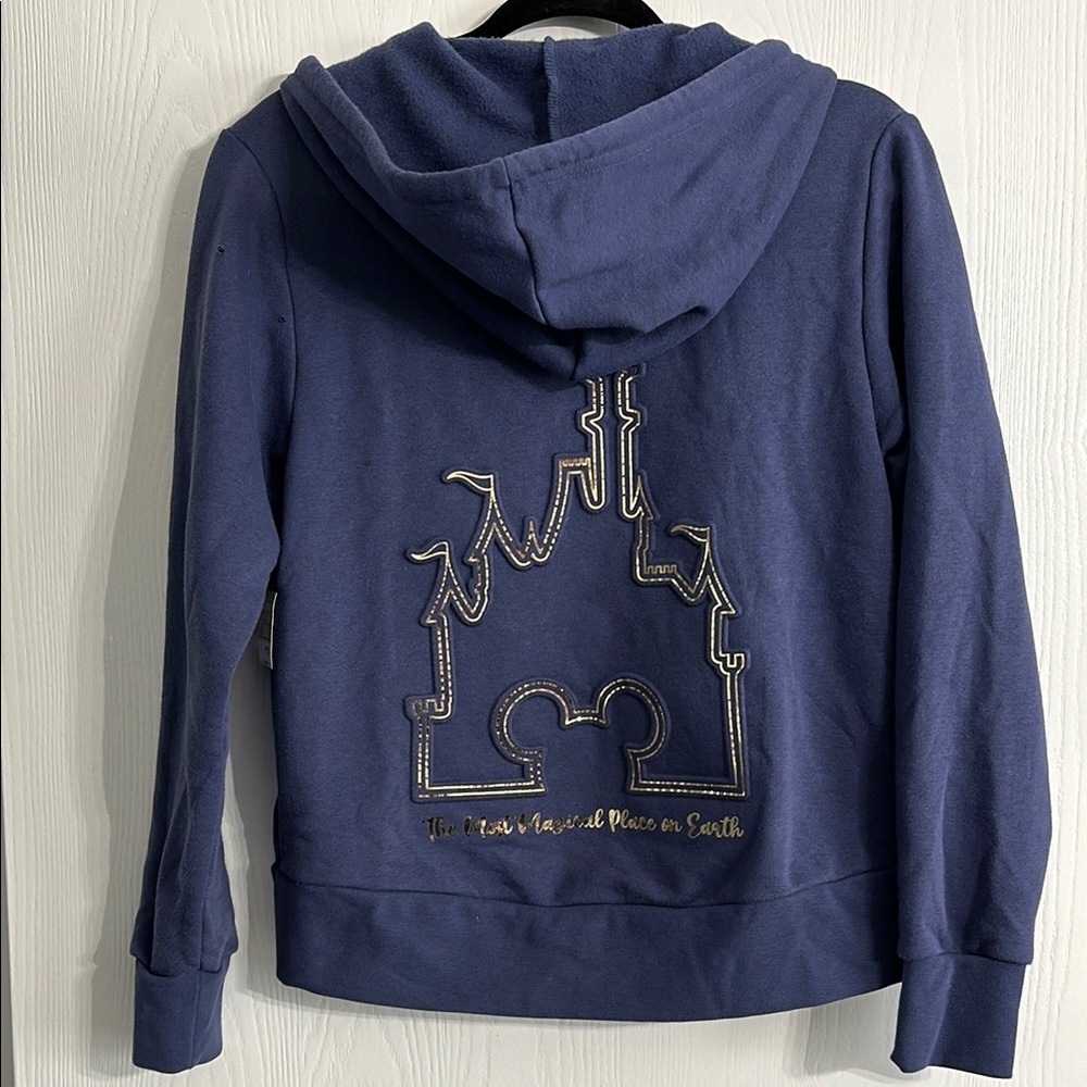 Disney Blue and Gold Sweatshirt - Picture 2 of 5
